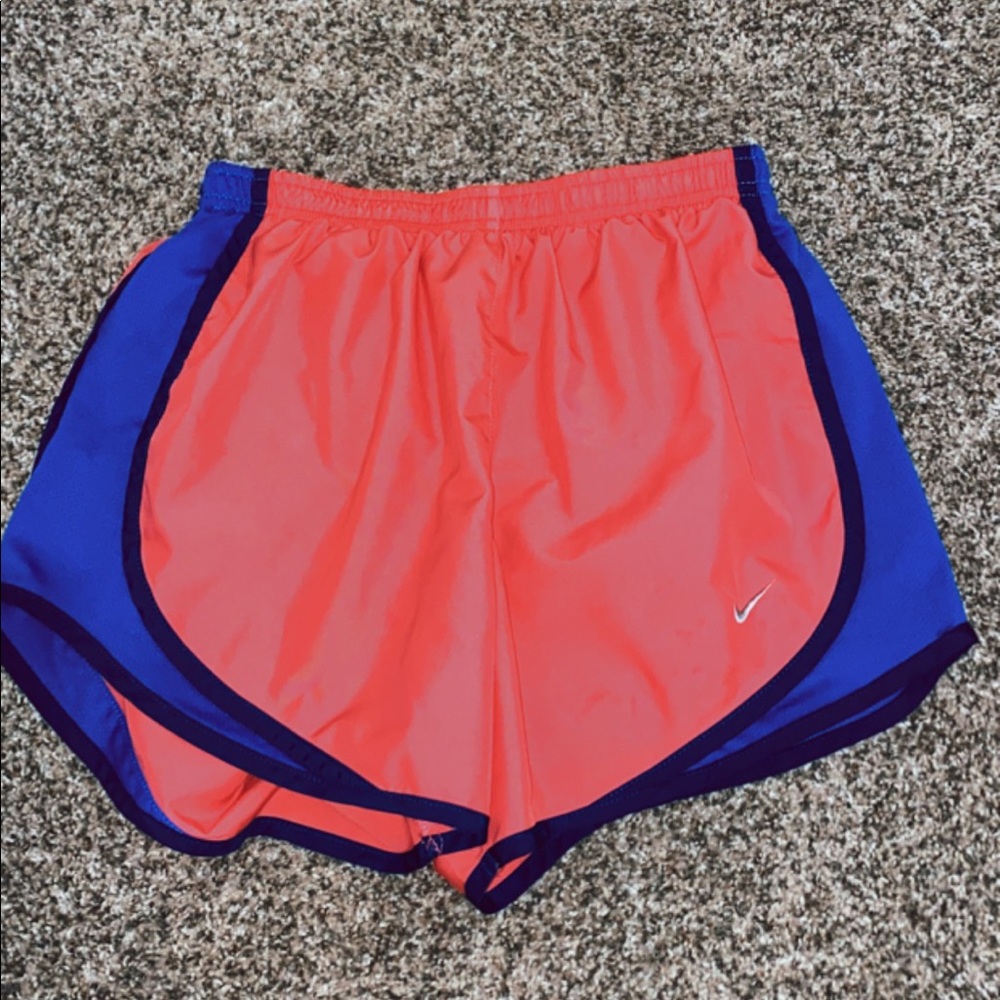 RARE! Pink + Blue Nike running shorts!